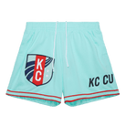Unisex Bold Crest Mesh Shorts