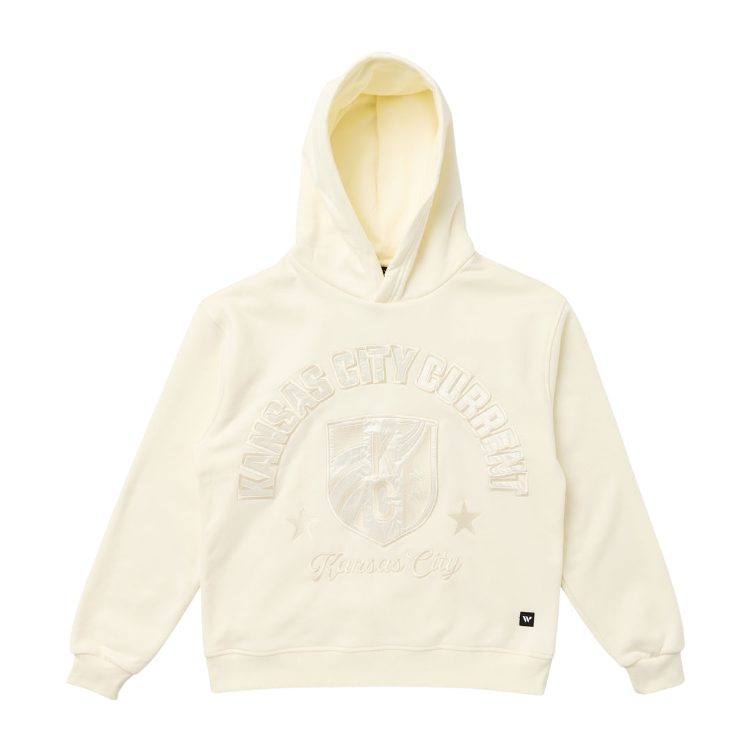 Satin Applique Hoodie by Wild Collective