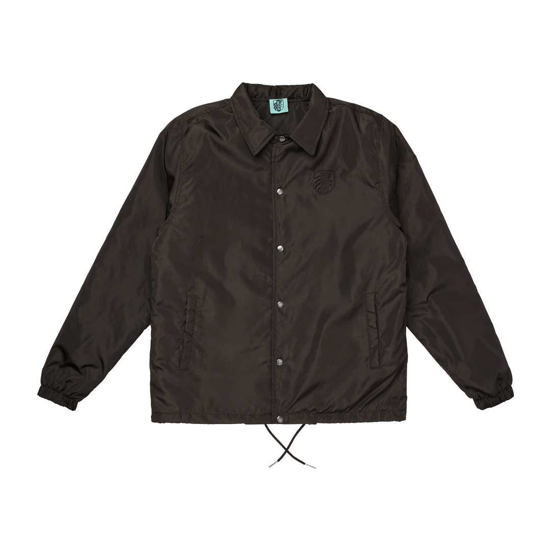 Unisex Black Tonal Coach Jacket