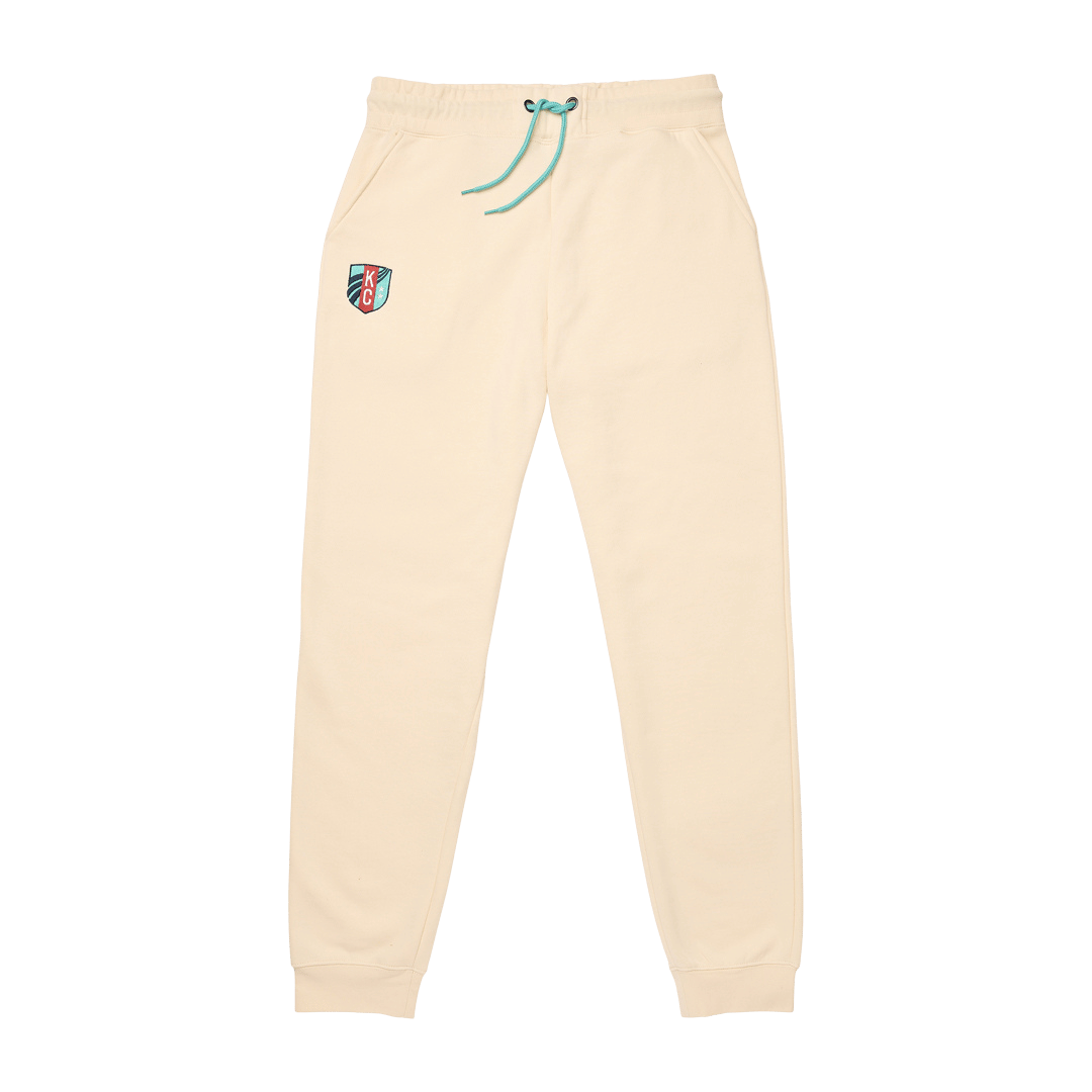 Unisex Cream Logo Joggers