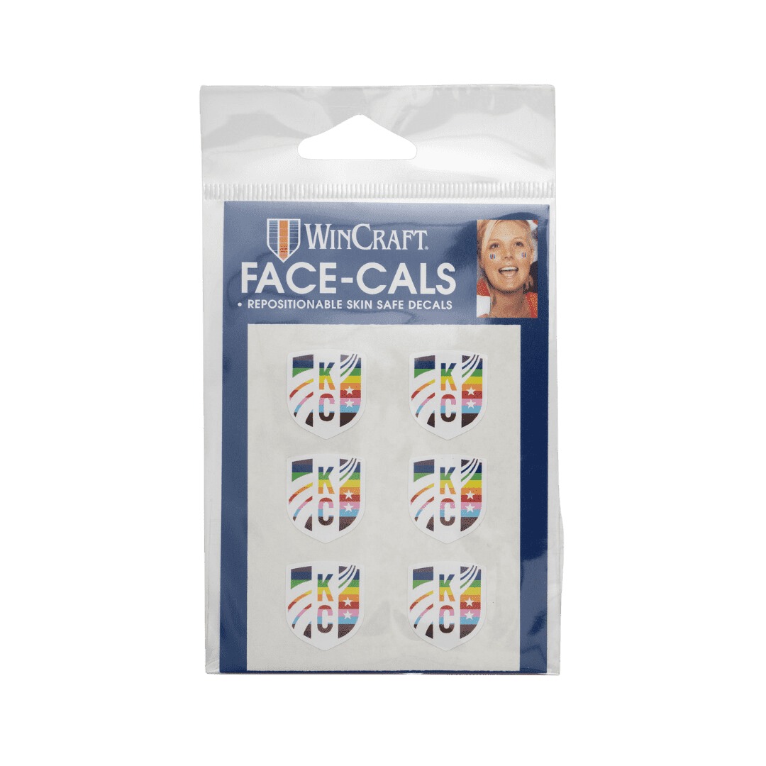 KC Current Pride Facecals Kansas City Current Team Store Kc current pride facecals kansas city current team store