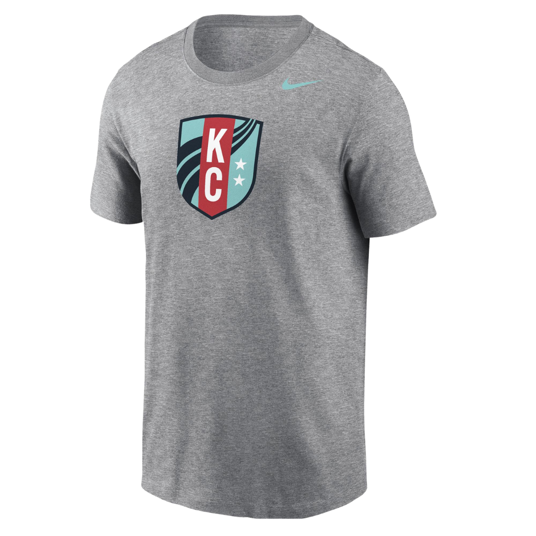 Core Kc KC Current Nike Unisex Core Cotton Crest T-Shirt – Kansas City Current ...