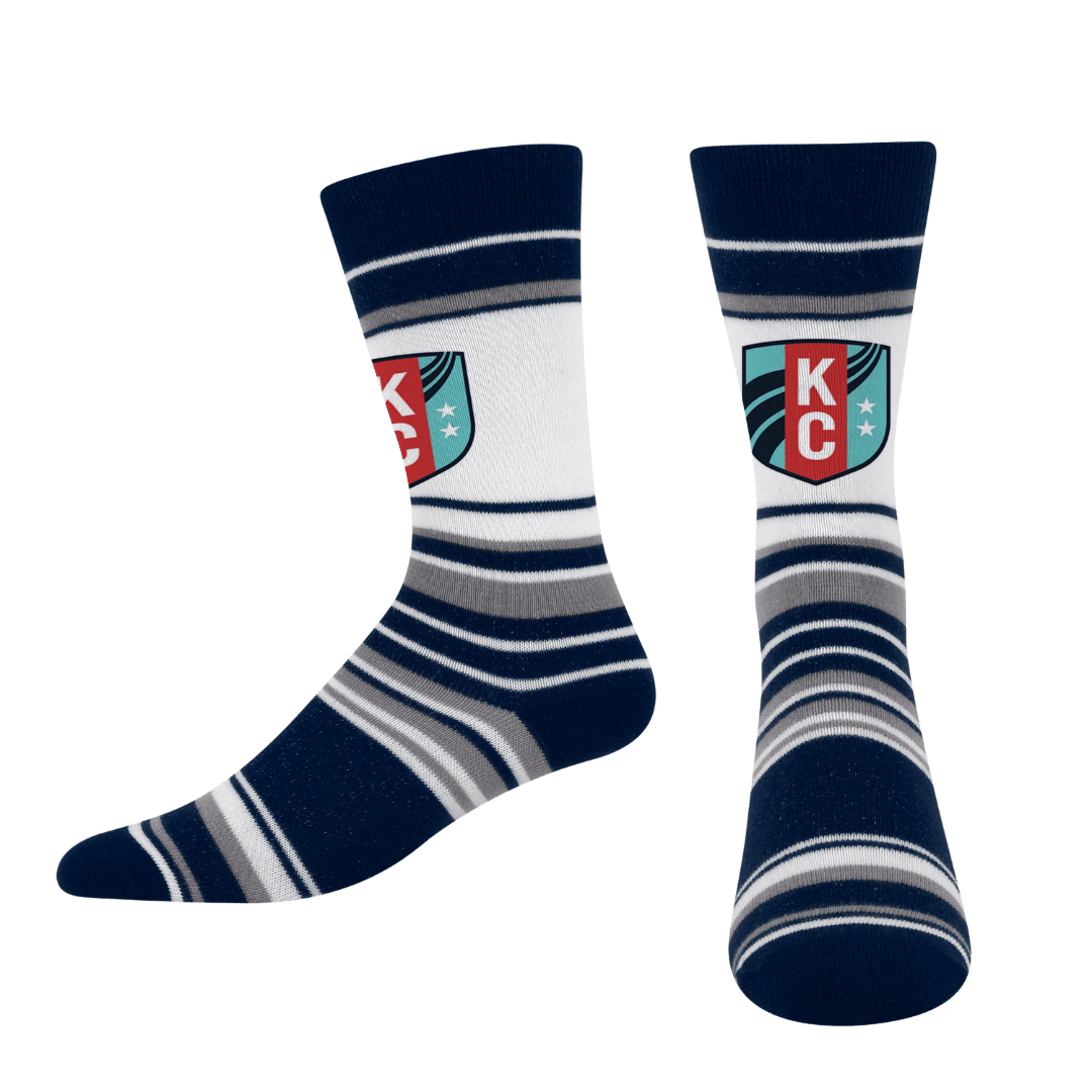 KC Current Crest Stripe Socks – Kansas City Current Team Store