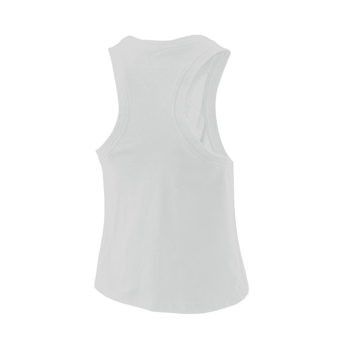 KC Current White Crop Tank