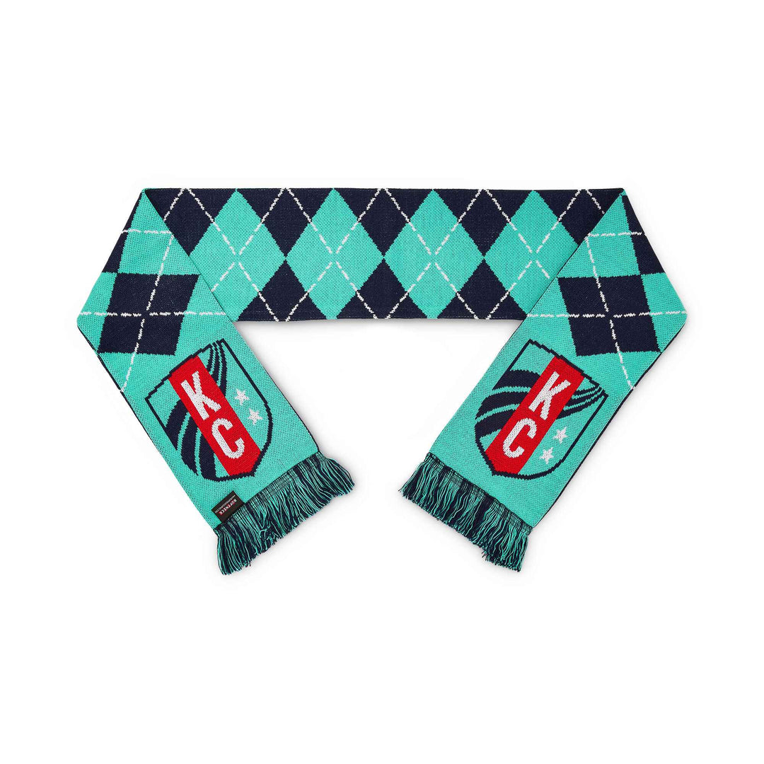 KC Current Argyle Ruffneck Scarf