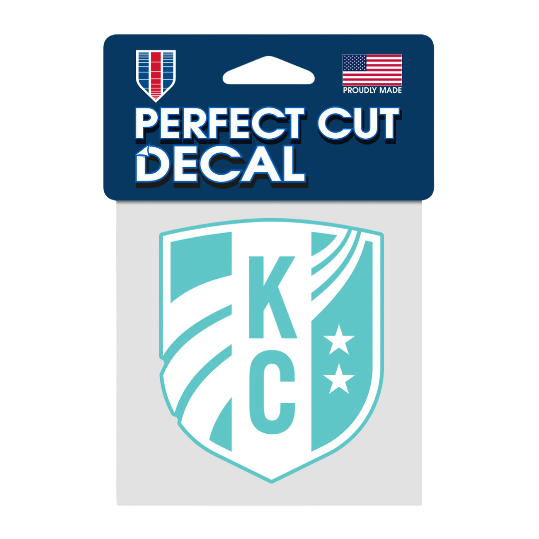 KC Current Crest Cut Decal – Kansas City Current Team Store