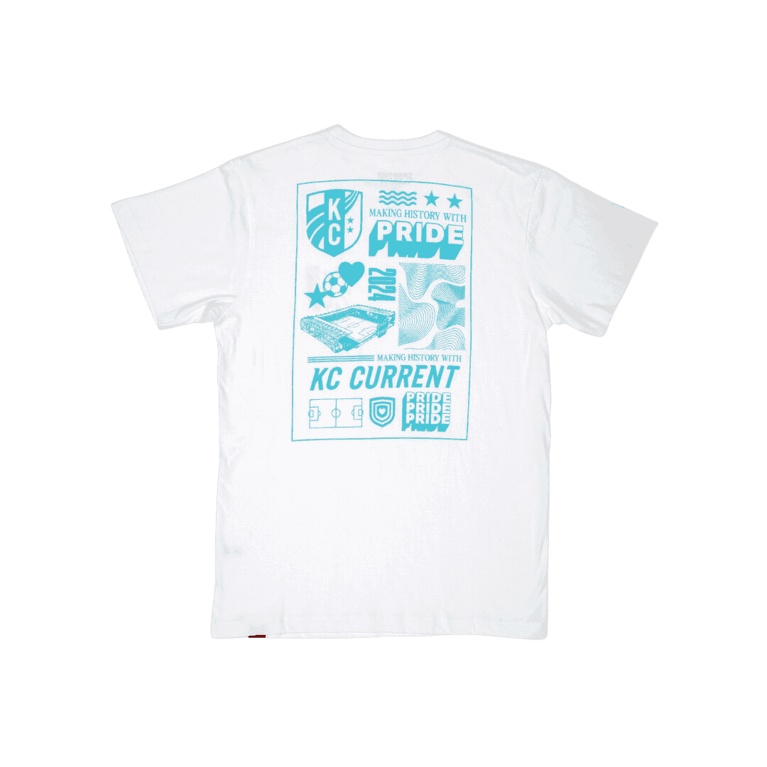 ◆LEE◆ Kansas Park Graphic T-Shirt White womens-gameday-couture-white-