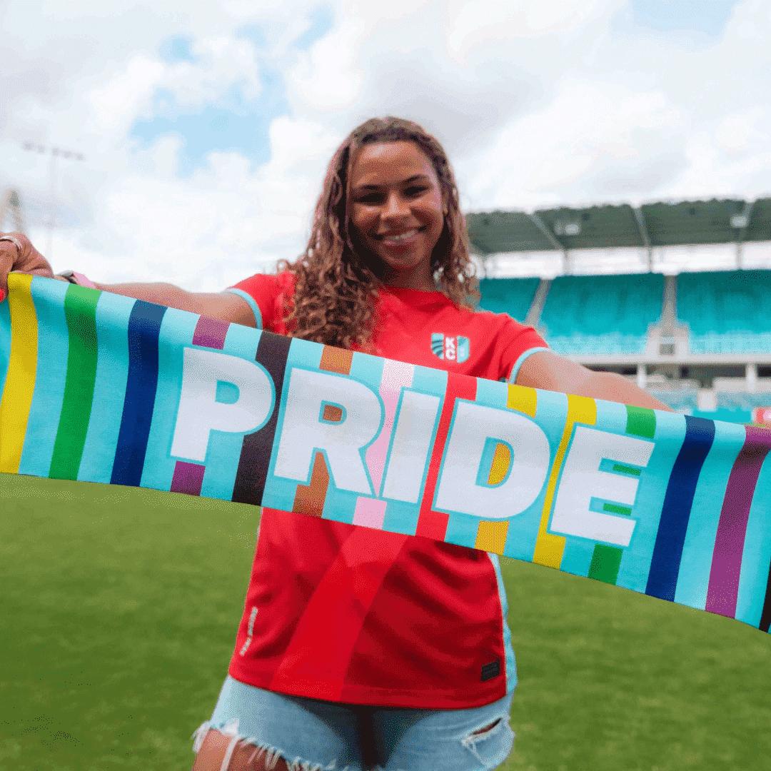 KC Current Summer Knit Pride Scarf