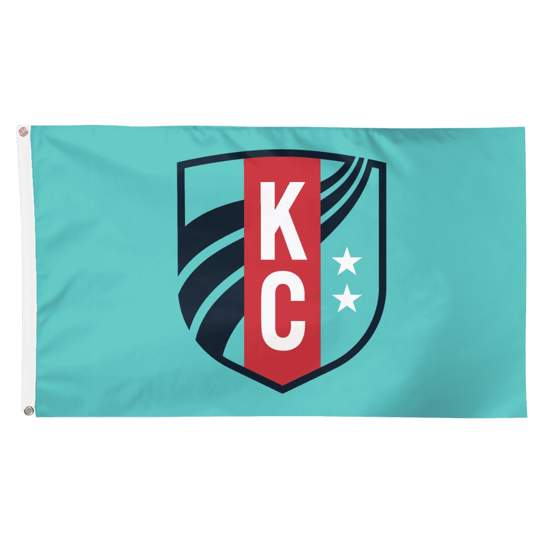 Kc Current Background KC Current Deluxe 3x5 Flag – Kansas City Current Team Store