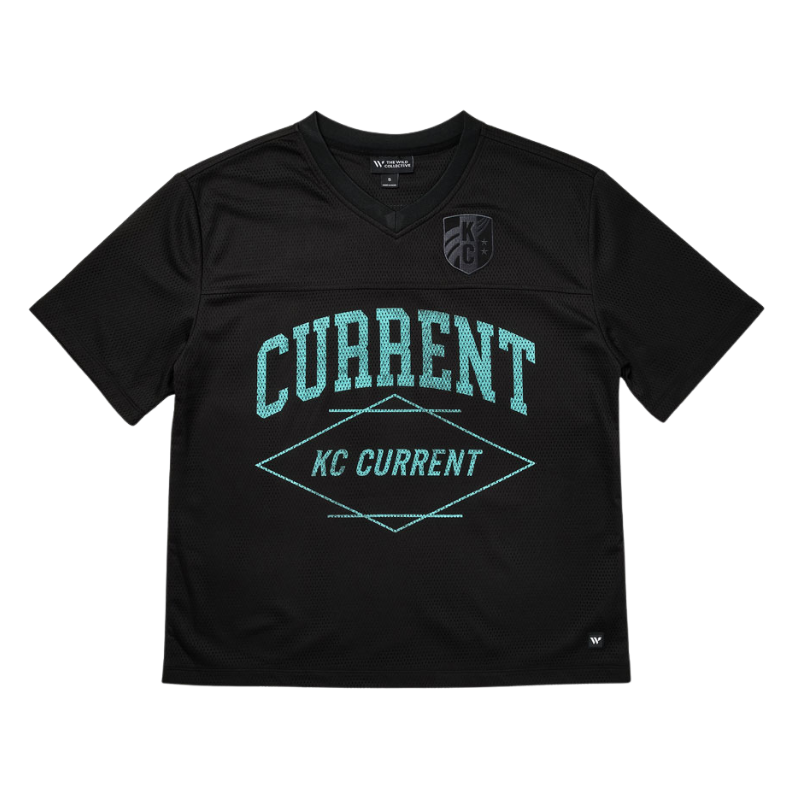 Kc Current Header KC Current Unisex Mesh T-Shirt – Kansas City Current Team Store