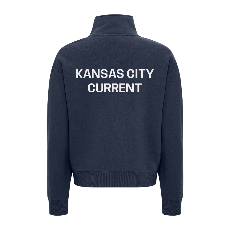 KC Current Women's Basic Print Quarter-Zip – Kansas City Current Team Store