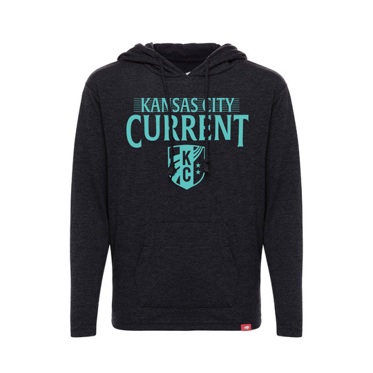 KC Current Youth Lil Rowan Black Hoodie Kansas City Current Team Store