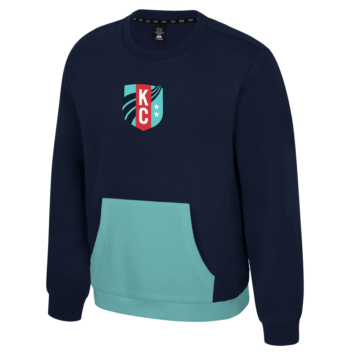 KC Current Unisex Teal Pocket Crewneck – Kansas City Current Team Store