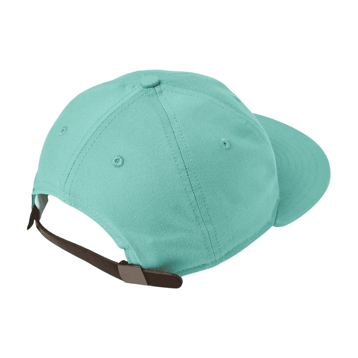 Sandlot Goods Teal Leather Flatbill